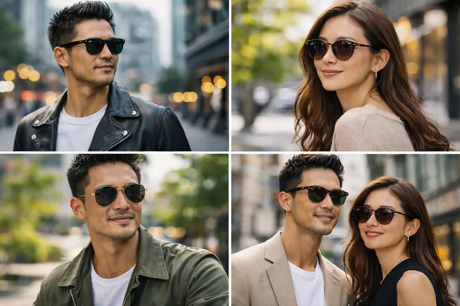 顔が大きい人に似合うレイバンサングラス10選