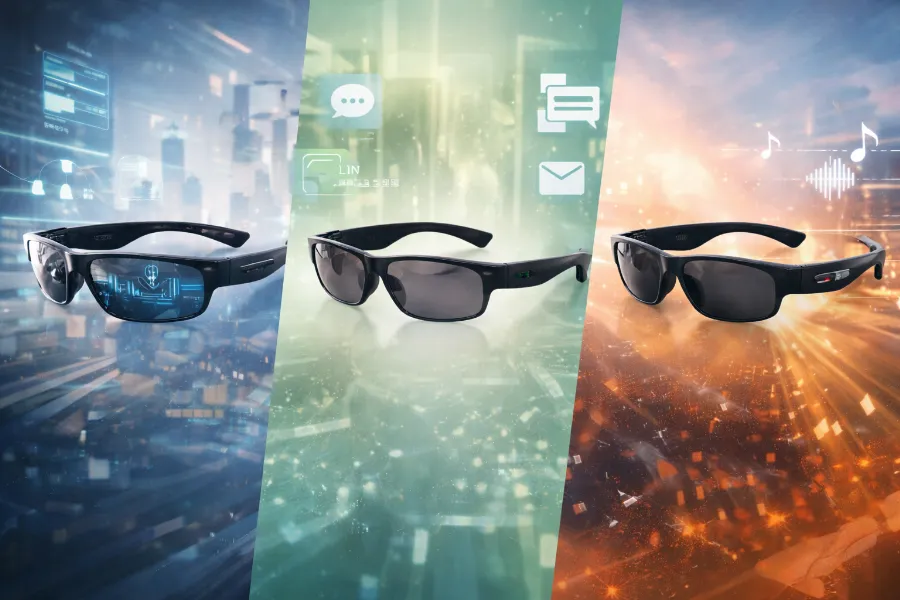 スマートグラス種類とは?基本機能と特徴を解説